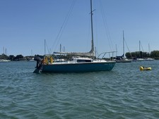 19ft cabin sail for sale  HORSHAM