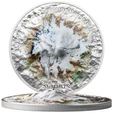 Silbermünze elbrus seven gebraucht kaufen  Erftstadt