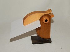 Zettelhalter tukan holz gebraucht kaufen  Bornich, Dahlheim, Kestert