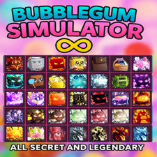 Symulator gumy bąbelkowej Infinity Roblox BGSI SECRETS & EXCLUSIVES Szybka dostawa 🟢 na sprzedaż  Wysyłka do Poland