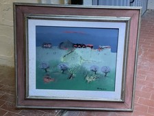 Olio tela manlio usato  Bologna