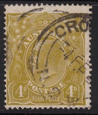 Austrália KGV 4d Olive SW, 4L60, usado, usado comprar usado  Enviando para Brazil