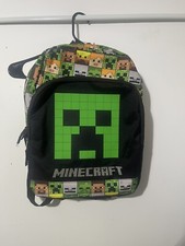 Mochila Minecraft Creeper com etiquetas comprar usado  Enviando para Brazil
