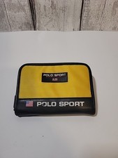 Usado, Carteira Polo Sport Ralph Lauren Sport náilon com zíper amarela preta comprar usado  Enviando para Brazil