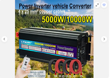 Power inverter 5000w for sale  MAIDENHEAD