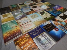 24 nicholas sparks books BULK LOT notebook wish dreamland every breath see me comprar usado  Enviando para Brazil