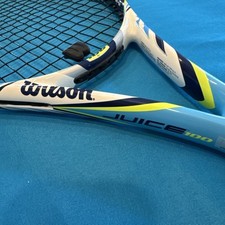 Raquete de tênis Wilson BLX Juice 100. 4 1/4. 11,15 oz. 16x18. Sensation. Muito bom estado comprar usado  Enviando para Brazil
