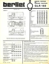 Berliet glr 160 d'occasion  Expédié en Belgium