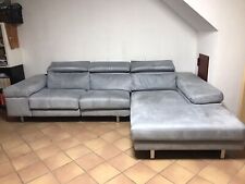 Divano sfoderabile grigio usato  Veroli