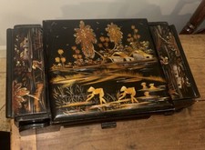 Blk lacquer box for sale  Marietta