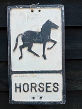 Vintage road sign for sale  CHURCH STRETTON