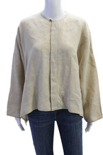 Blusa Kimono Feminina Eskandar Bege Linho Manga Longa Decote Redondo Tamanho 0 comprar usado Blusa Kimono Feminina Eskandar Bege Linho Manga Longa Decote Redondo Tamanho 0 comprar usado  Enviando para Brazil