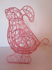 Pink wire bunny for sale  Milton