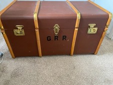 old metal trunk for sale  SOUTHALL