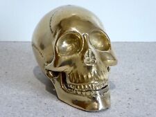 Brass human skull for sale  BURY ST. EDMUNDS