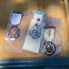 Enamelled masonic jewels for sale  HERNE BAY