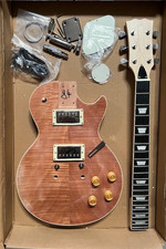Faça você mesmo. Kit de guitarra Okoume madeira corpo superior curvo com folheado de mogno (item usado) comprar usado  Enviando para Brazil