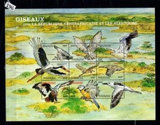 NK REPÚBLICA CENTROAFRICANA - MNH - AVES segunda mano  Embacar hacia Mexico