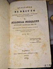 Questioni diritto. nicola usato  Napoli