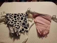 Bunting fabric garland for sale  Edinburg