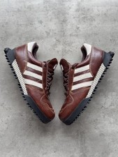 TÊNIS VINTAGE ADIDAS MARATHON COURO MARROM 2002 comprar usado  Enviando para Brazil