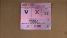 Used ticket arsenal for sale  LONDON