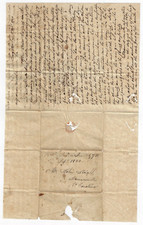 Usado, CARTA DOBRADA EUA 1820 DE SAG HARBOR VILLAGE LONG ISLAND EM N.Y. comprar usado  Enviando para Brazil