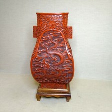 Vintage Chinese Lacquer (plastic) vase, 20th century. comprar usado  Enviando para Brazil