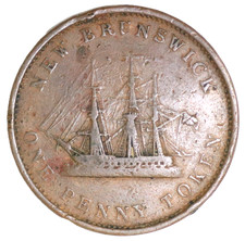 Angleterre penny token d'occasion  Nice-