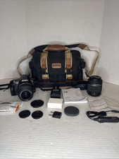 Câmera Sony A230 DSLR com lente 18-55 e 55-200 SAM, inclui carregador, 3 baterias comprar usado  Enviando para Brazil