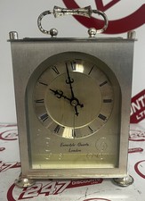 silver mantel clock for sale silver mantel clock for sale LEICESTER