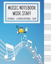 Music notebook wide for sale  Springdale