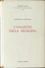 Oggetto della filosofia usato  Italia