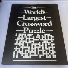 Worlds largest crossword for sale  Knoxville