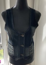 ärmellose damen jeansweste gebraucht kaufen  Velden