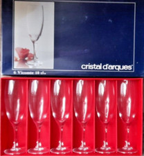 Cristal arques flutes d'occasion  Longuenesse