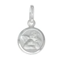 1cm Plata de Ley Ángel Guarda Colgante / Dije, Hecho en Italia, Caja Cadena comprar usado  Enviando para Brazil