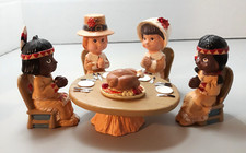 Thanksgiving mini figures for sale  Fort Ann