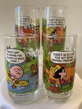 McDonalds Peanuts Camp Snoopy Collection Vasos De Colección - Juego de 4 segunda mano  Embacar hacia Argentina