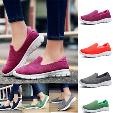Zapatos sin cordones informales de malla para caminar para mujer cómodos mocasines planos EE. UU. segunda mano  Embacar hacia Mexico