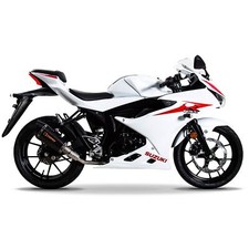 Usado, Sistema completo Toro com silenciador de escape deslizante de carbono fosco para Suzuki GSX-S 125 17- comprar usado  Enviando para Brazil