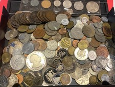 Lote misto de 267 peças coleção de moedas do mundo estrangeiro comprar usado  Enviando para Brazil