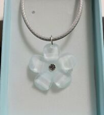 Blue flower necklace for sale  Pittston