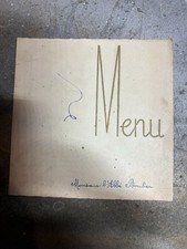 Menu ancien monsieur d'occasion  Achicourt