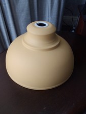 Yellow metal lampshade for sale  ROTHERHAM