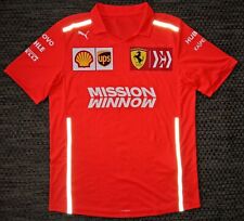 Camisa oficial Ferrari 2019 Team Issue Mission Set Up Visibility Pit F1 Crew comprar usado  Enviando para Brazil