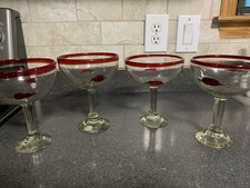 Margarita glasses set for sale  Graniteville