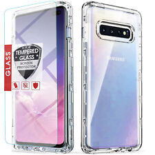 Capa telefone à prova de choque + vidro temperado para Samsung Galaxy S10/S10E/S10 Plus comprar usado  Enviando para Brazil