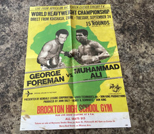 Muhammad ali rumble for sale  KILMARNOCK