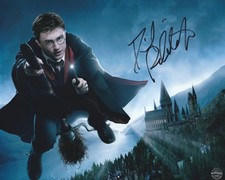 Foto autografada assinada por Daniel Radcliffe de Harry Potter 8x10 com certificado de autenticidade e holograma comprar usado  Enviando para Brazil